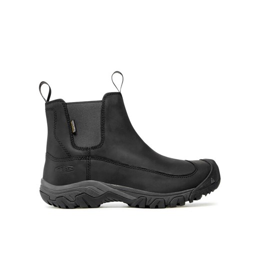 Sztyblety Keen Anchorage Boot III WP 1017789 Czarny ze sklepu eobuwie.pl w kategorii Buty zimowe męskie - zdjęcie 182097063