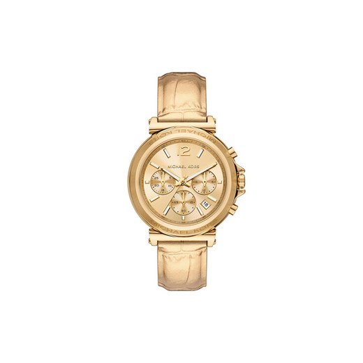 Zegarek Michael Kors Maren MK7508 Złoty ze sklepu eobuwie.pl w kategorii Zegarki - zdjęcie 182097160