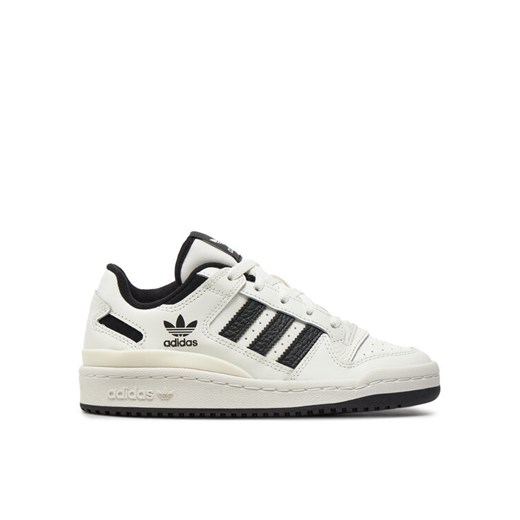 Sneakersy adidas Forum Low Cl J IH7918 Biały ze sklepu eobuwie.pl w kategorii Buty sportowe dziecięce - zdjęcie 182097194