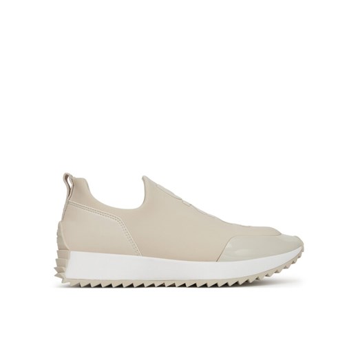 Sneakersy DKNY Nallen K1562302 Khaki ze sklepu eobuwie.pl w kategorii Buty sportowe damskie - zdjęcie 182097320