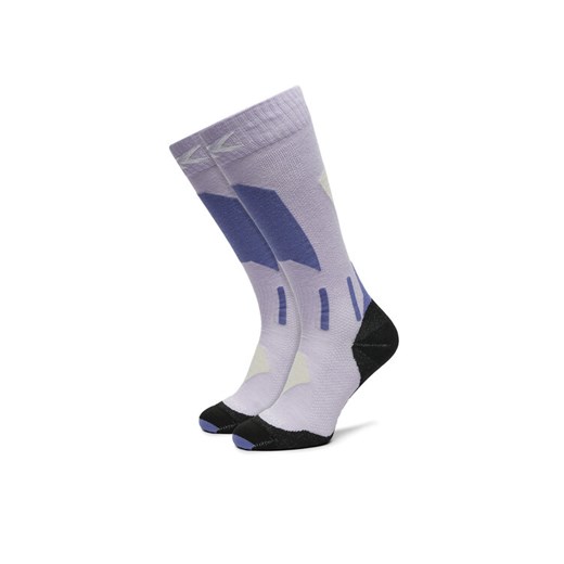 Skarpety narciarskie X-Socks Ski Perform WYDMW24U Fioletowy ze sklepu eobuwie.pl w kategorii Skarpetki damskie - zdjęcie 182097431
