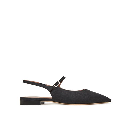 Sandały MALONE SOULIERS Karla 10-1 Czarny ze sklepu eobuwie.pl w kategorii Balerinki - zdjęcie 182097461