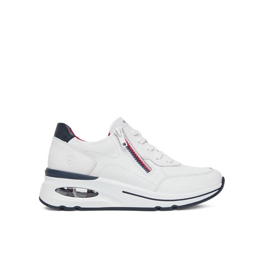 Sneakersy Remonte D2H00-80 Biały ze sklepu eobuwie.pl w kategorii Buty sportowe damskie - zdjęcie 182097483