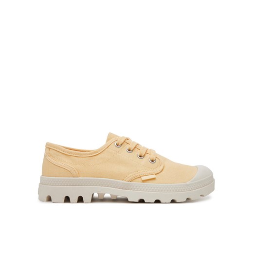 Trampki Palladium Pampa Oxford 92351-721-M Żółty ze sklepu eobuwie.pl w kategorii Trampki damskie - zdjęcie 182097531