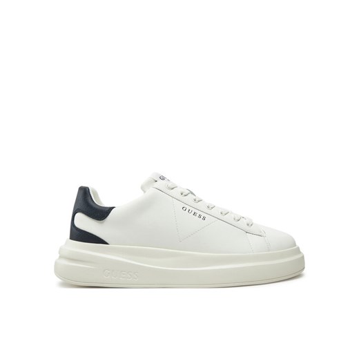 Sneakersy Guess FMPELB LEA12 Biały ze sklepu eobuwie.pl w kategorii Buty sportowe męskie - zdjęcie 182097532