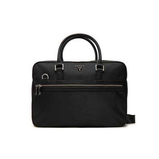 Torba na laptopa Guess HMLUHN P4447 Czarny ze sklepu eobuwie.pl w kategorii Torby na laptopa - zdjęcie 182097551