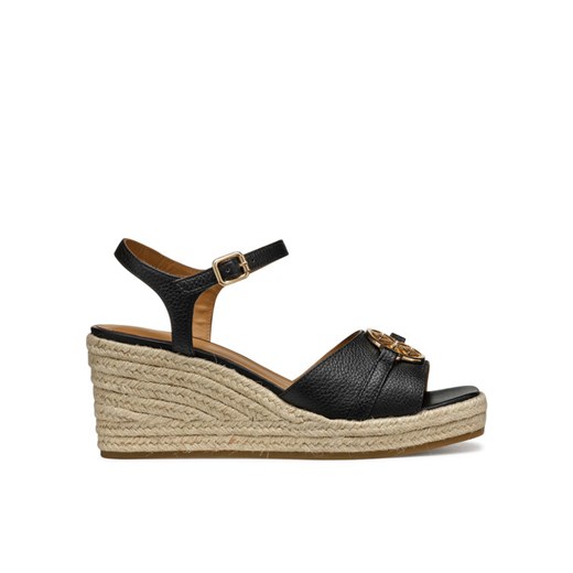 Espadryle Geox D Panarea D55UYB 00046 C9999 Czarny ze sklepu eobuwie.pl w kategorii Espadryle damskie - zdjęcie 182097570