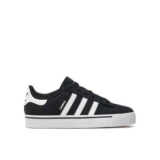 Sneakersy adidas Campus Vulc IH8038 Czarny ze sklepu eobuwie.pl w kategorii Buty sportowe dziecięce - zdjęcie 182097811