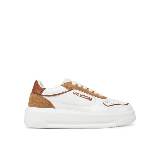 Sneakersy LOVE MOSCHINO JA15515G0MIAO10B Biały ze sklepu eobuwie.pl w kategorii Buty sportowe damskie - zdjęcie 182097822