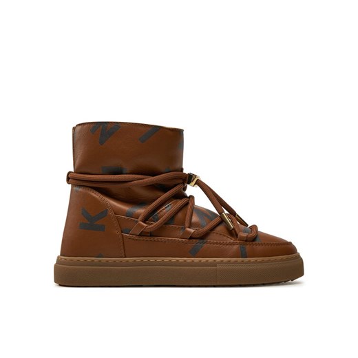 Śniegowce Inuikii Full Leather 75202-088 Brązowy ze sklepu eobuwie.pl w kategorii Śniegowce damskie - zdjęcie 182097872