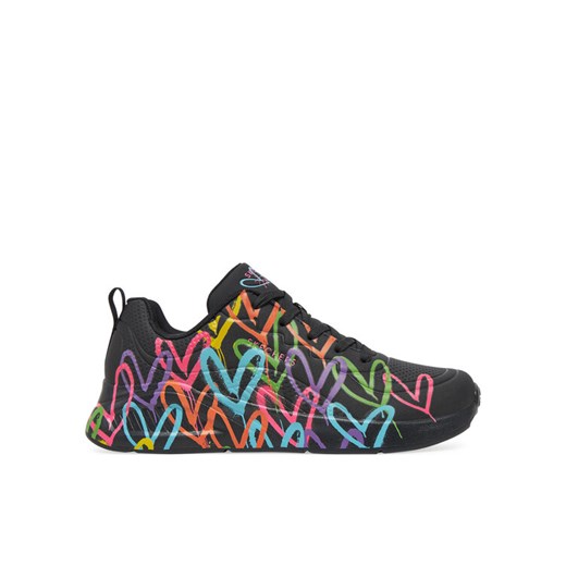 Sneakersy Skechers Uno Lite - Heat of Lights 177977/BKMT Czarny ze sklepu eobuwie.pl w kategorii Buty sportowe damskie - zdjęcie 182097930