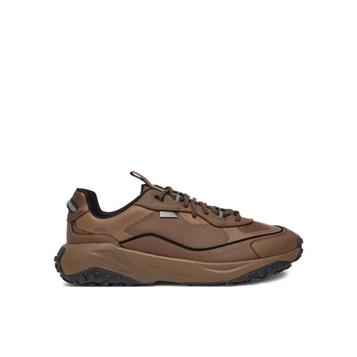 Sneakersy Hugo 50529596 Brązowy ze sklepu eobuwie.pl w kategorii Buty sportowe męskie - zdjęcie 182097934