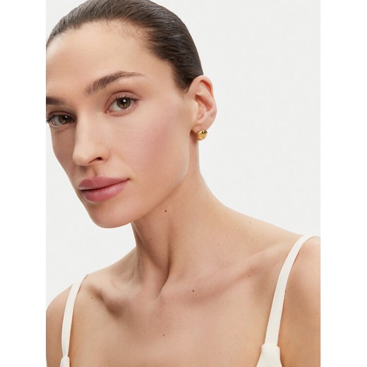 Kolczyki Guess JUBE05 136JW Złoty ze sklepu eobuwie.pl w kategorii Kolczyki - zdjęcie 182097944