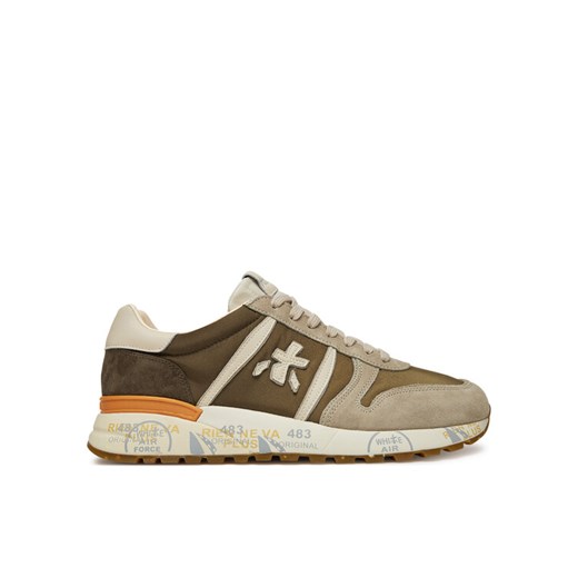 Sneakersy Premiata LANDER VAR 7206 Brązowy ze sklepu eobuwie.pl w kategorii Buty sportowe męskie - zdjęcie 182097960