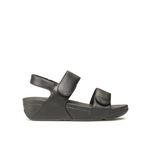 Sandały FitFlop LULU FV8-090 Czarny ze sklepu eobuwie.pl w kategorii Sandały damskie - zdjęcie 182097962