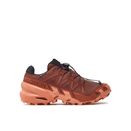 Buty do biegania Salomon Speedcross 6 Gore-Tex L47584300 Koralowy ze sklepu eobuwie.pl w kategorii Buty sportowe damskie - zdjęcie 182098022