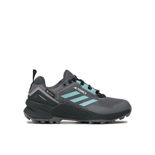 Trekkingi adidas Terrex Swift R3 GORE-TEX Hiking HP8716 Szary ze sklepu eobuwie.pl w kategorii Buty trekkingowe damskie - zdjęcie 182098064