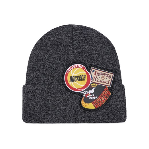 Czapka Mitchell & Ness Logo Patch HCFK4341 Czarny ze sklepu eobuwie.pl w kategorii Czapki zimowe męskie - zdjęcie 182098103