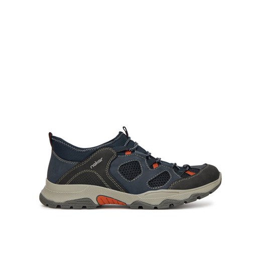 Sneakersy Rieker B8350-14 Granatowy ze sklepu eobuwie.pl w kategorii Buty sportowe męskie - zdjęcie 182098141