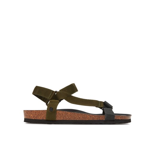 Sandały Genuins Hokou Sport G106469 Khaki ze sklepu eobuwie.pl w kategorii Sandały męskie - zdjęcie 182098150