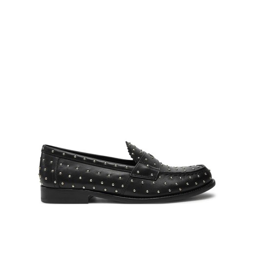 Lordsy Tory Burch Studded Classic Loafer 159881 Czarny ze sklepu eobuwie.pl w kategorii Lordsy damskie - zdjęcie 182098152