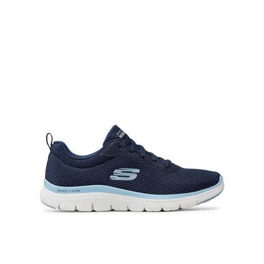 Sneakersy Skechers Brilliant View 149303/NVBL Granatowy ze sklepu eobuwie.pl w kategorii Buty sportowe damskie - zdjęcie 182098160