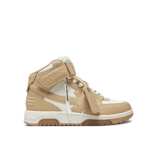 Sneakersy Off-White OWIA275S23LEA0011701 Beżowy ze sklepu eobuwie.pl w kategorii Buty sportowe damskie - zdjęcie 182098261