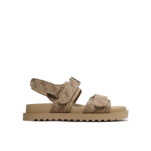 Sandały Guess Fabelis2 FL6FB2 FAL03 Brązowy ze sklepu eobuwie.pl w kategorii Sandały damskie - zdjęcie 182098273
