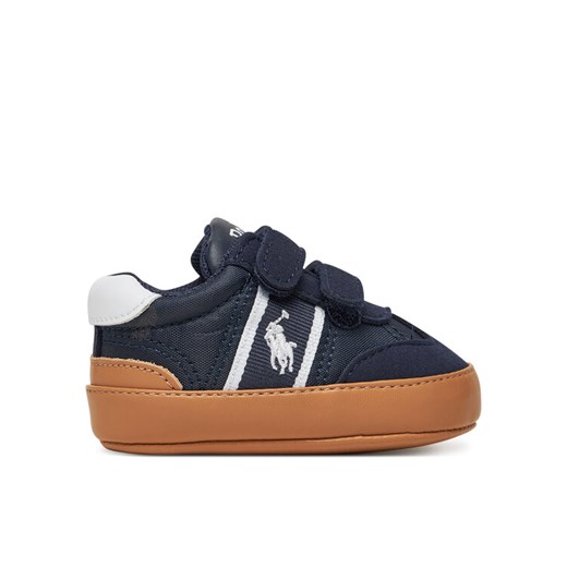 Sneakersy Polo Ralph Lauren Heritage Court II Baby RL02362410 Granatowy ze sklepu eobuwie.pl w kategorii Buty sportowe dziecięce - zdjęcie 182098350