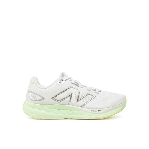Buty do biegania New Balance 680 W680RM8 Biały ze sklepu eobuwie.pl w kategorii Buty sportowe damskie - zdjęcie 182098382