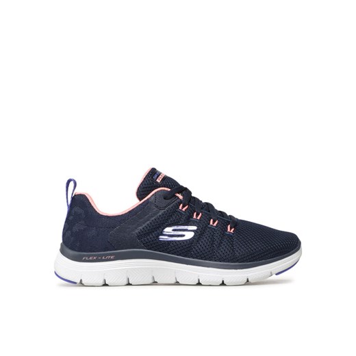 Sneakersy Skechers Elegant Ways 149580 Granatowy ze sklepu eobuwie.pl w kategorii Buty sportowe damskie - zdjęcie 182098441