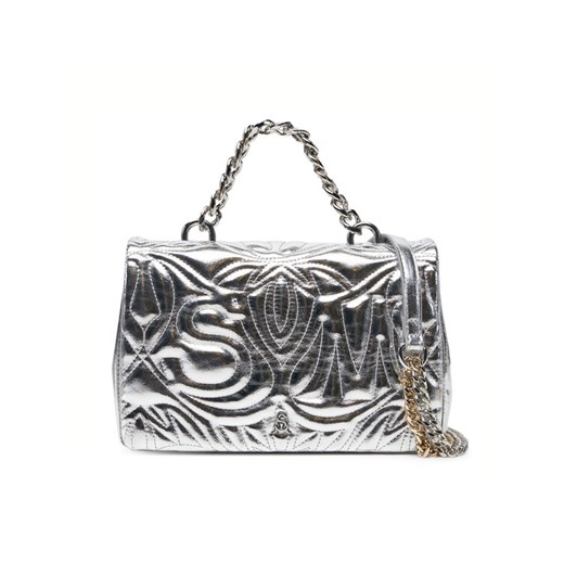 Torebka Steve Madden Bnotable SM13001564 Srebrny ze sklepu eobuwie.pl w kategorii Kopertówki - zdjęcie 182098442