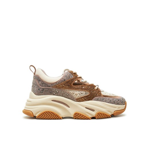 Sneakersy Steve Madden Privy SM19000082 Beżowy ze sklepu eobuwie.pl w kategorii Buty sportowe damskie - zdjęcie 182098570