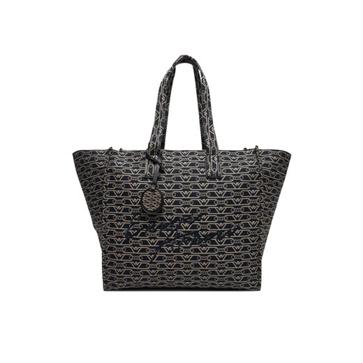 Torebka Emporio Armani EW000561 AF12993 FB237 Granatowy ze sklepu eobuwie.pl w kategorii Torby Shopper bag - zdjęcie 182098572