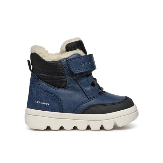 Kozaki Geox B Willaboom Boy B Ab B365BC 0ME22 C4008 S Niebieski ze sklepu eobuwie.pl w kategorii Buty zimowe dziecięce - zdjęcie 182098641