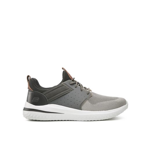 Sneakersy Skechers Cicada 210238/GYBK Szary ze sklepu eobuwie.pl w kategorii Buty sportowe męskie - zdjęcie 182098663