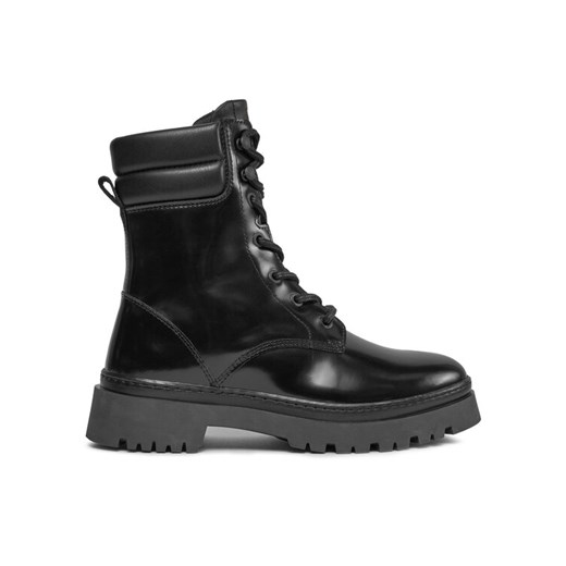 Botki Gant Aligrey Mid Boot 27541322 Czarny ze sklepu eobuwie.pl w kategorii Workery damskie - zdjęcie 182098763