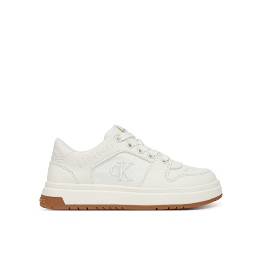 Sneakersy Calvin Klein Jeans Low Cut Lace-Up Sneaker V3X9-82093-1697 M Biały ze sklepu eobuwie.pl w kategorii Buty sportowe dziecięce - zdjęcie 182098781