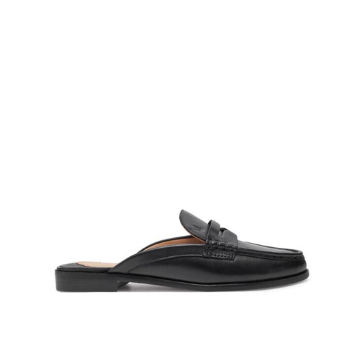 Klapki LAUREN RALPH LAUREN Wynnie Mule 802943791001 Czarny ze sklepu eobuwie.pl w kategorii Klapki damskie - zdjęcie 182098821