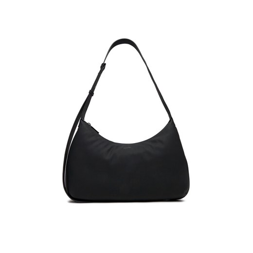 Torebka Calvin Klein Soft Medium Tote K60K612154 Czarny ze sklepu eobuwie.pl w kategorii Listonoszki - zdjęcie 182098824