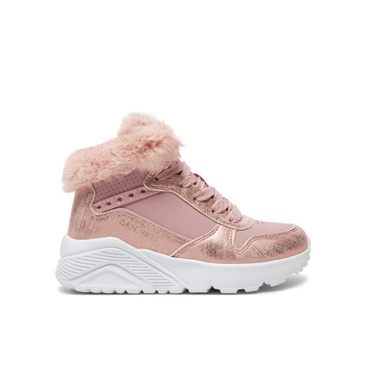 Trzewiki Skechers 310396L/MVE Beżowy ze sklepu eobuwie.pl w kategorii Buty zimowe dziecięce - zdjęcie 182098901