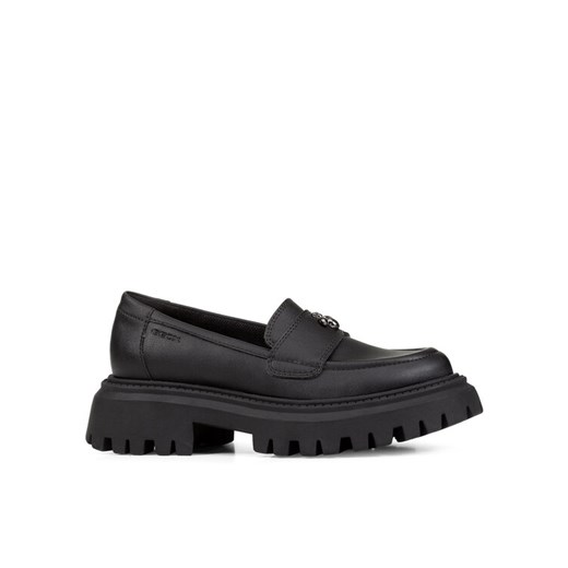 Półbuty Geox J Maquinnens Girl J46M6E 000BC C9999 M Czarny ze sklepu eobuwie.pl w kategorii Półbuty dziecięce - zdjęcie 182099001