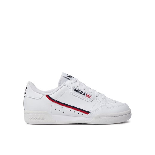 Sneakersy adidas Continental 80 J F99787 Biały ze sklepu eobuwie.pl w kategorii Buty sportowe damskie - zdjęcie 182099133