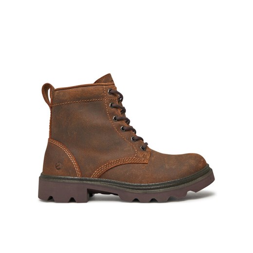 Trapery ECCO Grainer W 21472301034 Brązowy ze sklepu eobuwie.pl w kategorii Workery damskie - zdjęcie 182099164