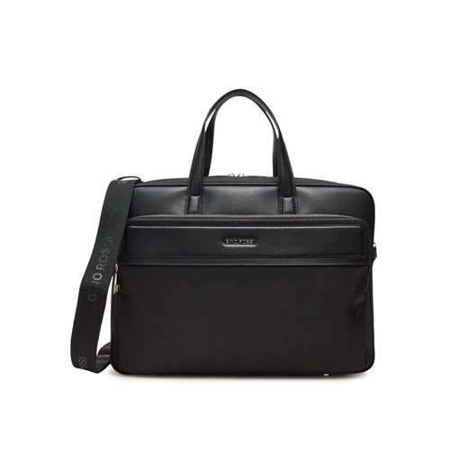 Torba na laptopa Gino Rossi 05A11192-1 Czarny ze sklepu eobuwie.pl w kategorii Torby na laptopa - zdjęcie 182099173