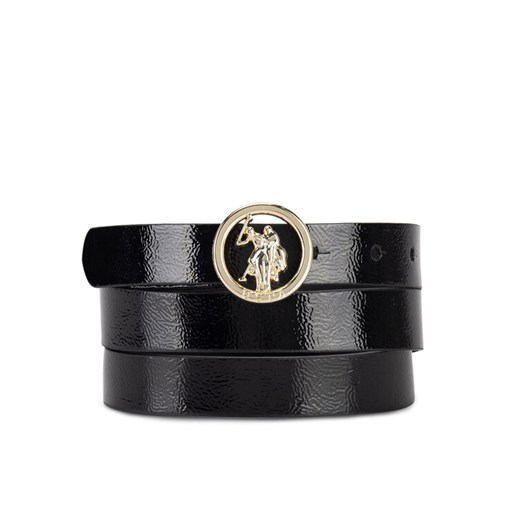 Pasek U.S. Polo Assn. AIUXT2564WAJ Czarny ze sklepu eobuwie.pl w kategorii Paski damskie - zdjęcie 182099332