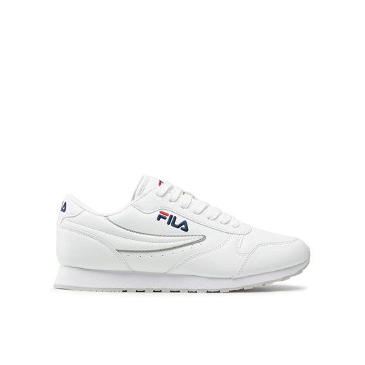 Sneakersy Fila Orbit Low 1010263.1FG Biały ze sklepu eobuwie.pl w kategorii Buty sportowe męskie - zdjęcie 182099351