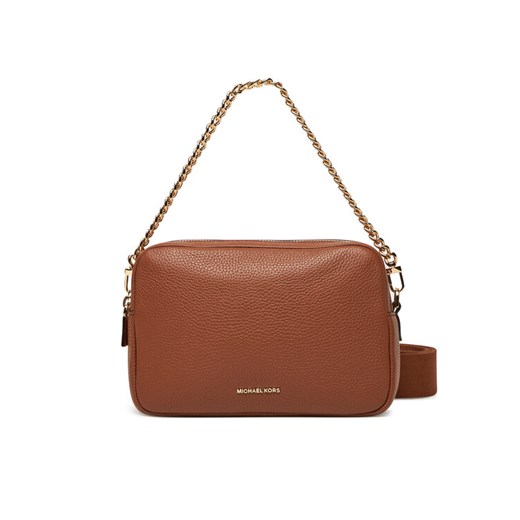 Torebka MICHAEL Michael Kors Bryant 32S5GYTC5L Brązowy ze sklepu eobuwie.pl w kategorii Listonoszki - zdjęcie 182099442