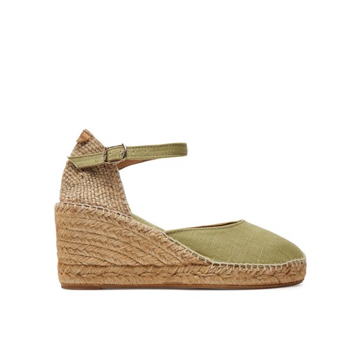 Espadryle Toni Pons Caldes Zielony ze sklepu eobuwie.pl w kategorii Espadryle damskie - zdjęcie 182099463