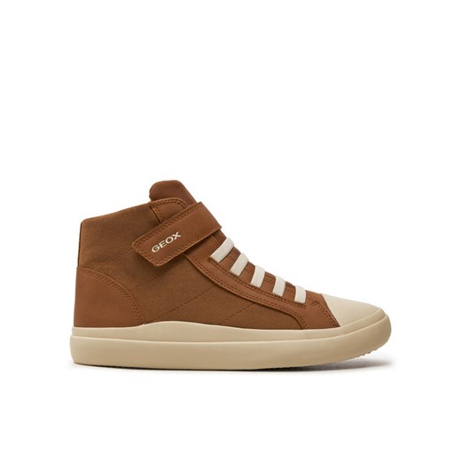 Sneakersy Geox J Gisli Boy J465CB 0AFME C0013 S Brązowy ze sklepu eobuwie.pl w kategorii Buty sportowe dziecięce - zdjęcie 182099513